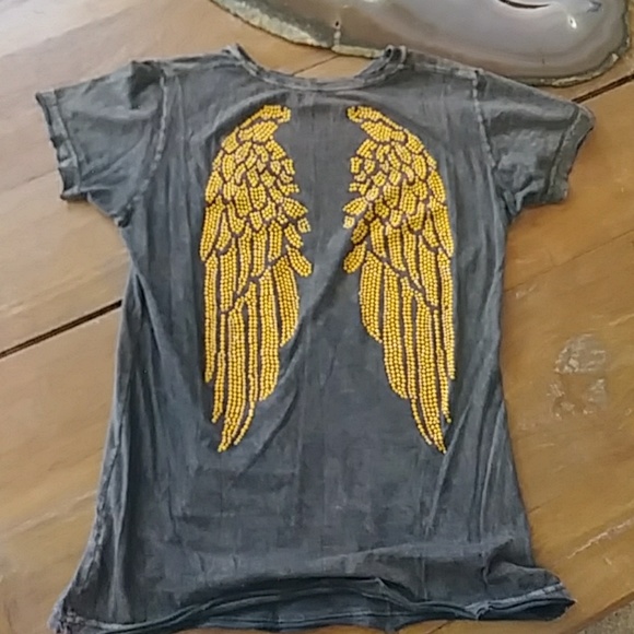 Sinful Tops - Winged Sinful Tee